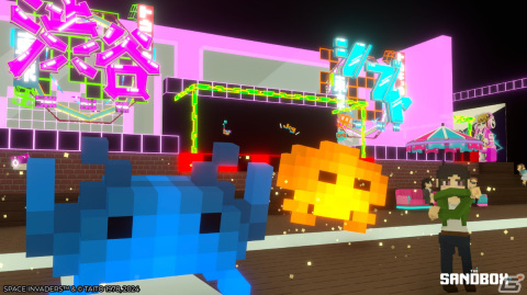 The Sandbox「SHIBUYA109 LAND」で「スペースインベーダー」とのコラボイベントが開催！の画像
