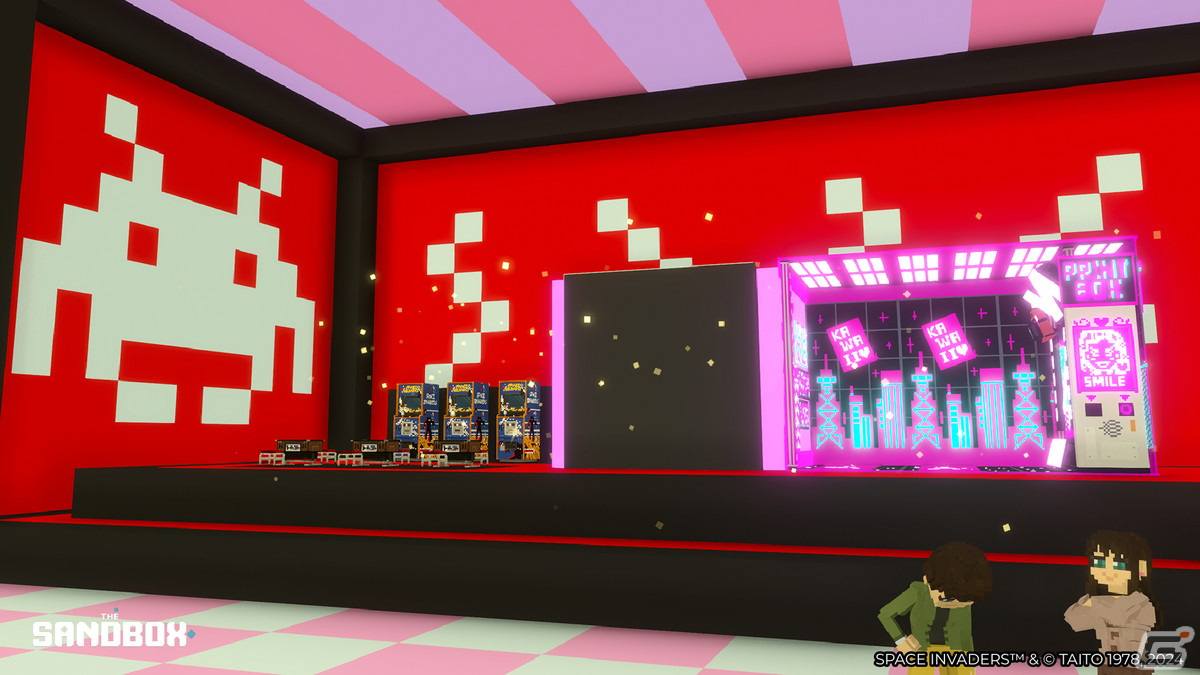 The Sandbox「SHIBUYA109 LAND」で「スペースインベーダー」とのコラボイベントが開催！の画像10