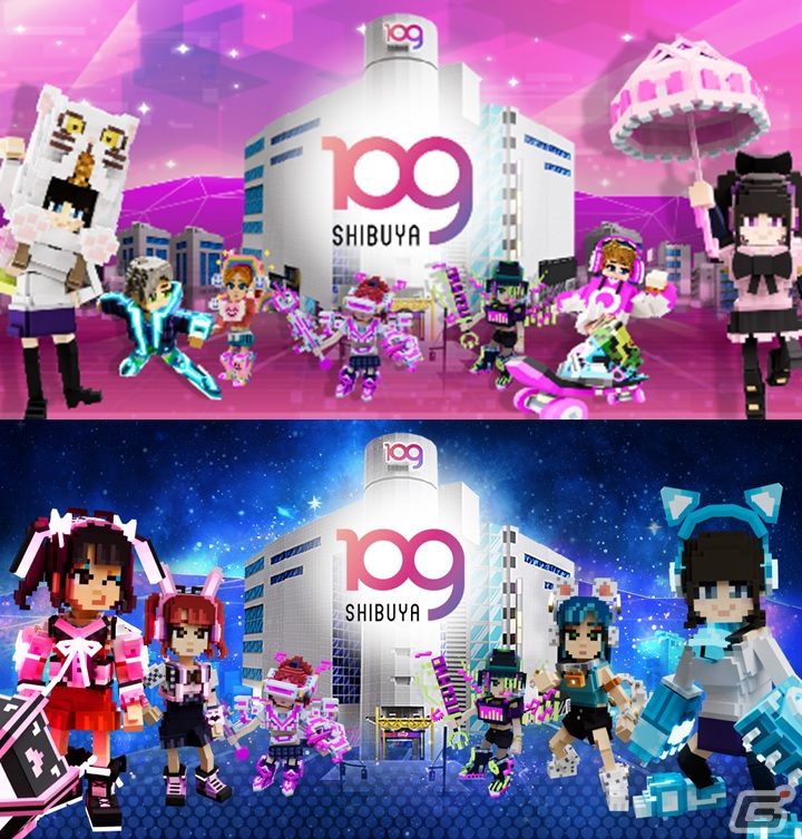 The Sandbox「SHIBUYA109 LAND」で「スペースインベーダー」とのコラボイベントが開催！の画像