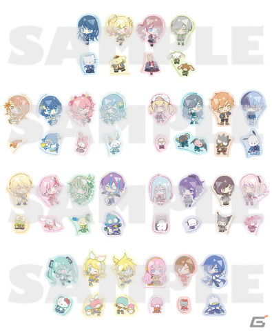 「プロセカ」×サンリオキャラクターズのコラボグッズがセガストアなどECサイトにて予約受付中の画像6