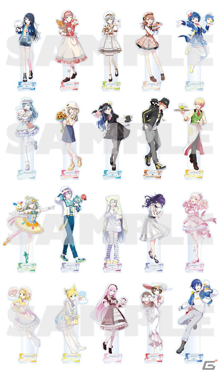 プロセカ サンリオ コラボグッズ プロセカ』と『サンリオキャラクターズ』のコラボ商品が販売決定