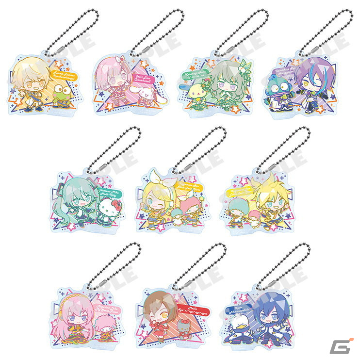 プロセカ」×サンリオキャラクターズのコラボグッズがセガストアなどEC