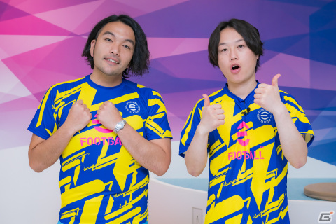 「eFootball 2024」にお笑いコンビ・見取り図が実装!盛山晋太郎さん&リリーさん出演コラボ動画の撮影レポートをお届けの画像1