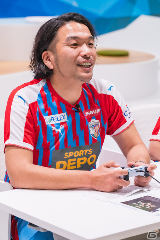 「eFootball 2024」にお笑いコンビ・見取り図が実装!盛山晋太郎さん&リリーさん出演コラボ動画の撮影レポートをお届けの画像11
