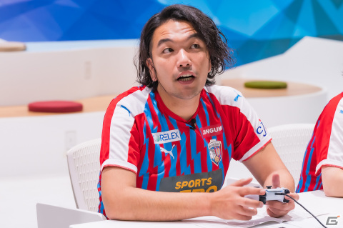 「eFootball 2024」にお笑いコンビ・見取り図が実装!盛山晋太郎さん&リリーさん出演コラボ動画の撮影レポートをお届けの画像13