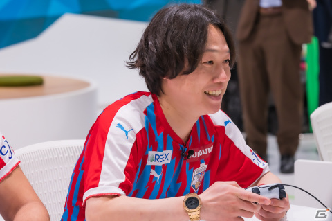 「eFootball 2024」にお笑いコンビ・見取り図が実装!盛山晋太郎さん&リリーさん出演コラボ動画の撮影レポートをお届けの画像14