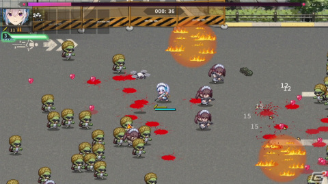qureateのアクションSTG「メイド・オブ・ザ・デッド」のメインビジュアルが解禁！レイラ・サンダース（CV：中村カンナ）たちの情報もの画像6