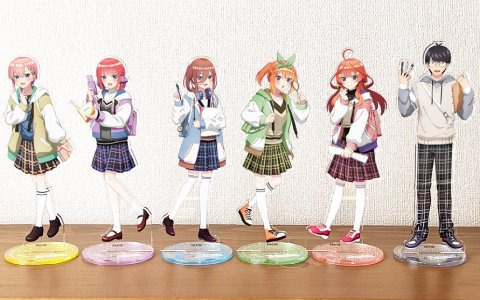 TVスペシャルアニメ「五等分の花嫁∽」×「ナガシマスパーランド」コラボイベントの開催記念グッズ事後通販が1月30日12時より実施決定！