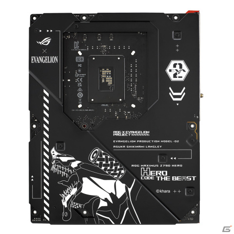 「ROG×エヴァンゲリオン」からアスカとEVA-02をイメージしたコラボマザーボードが1月26日に発売!の画像