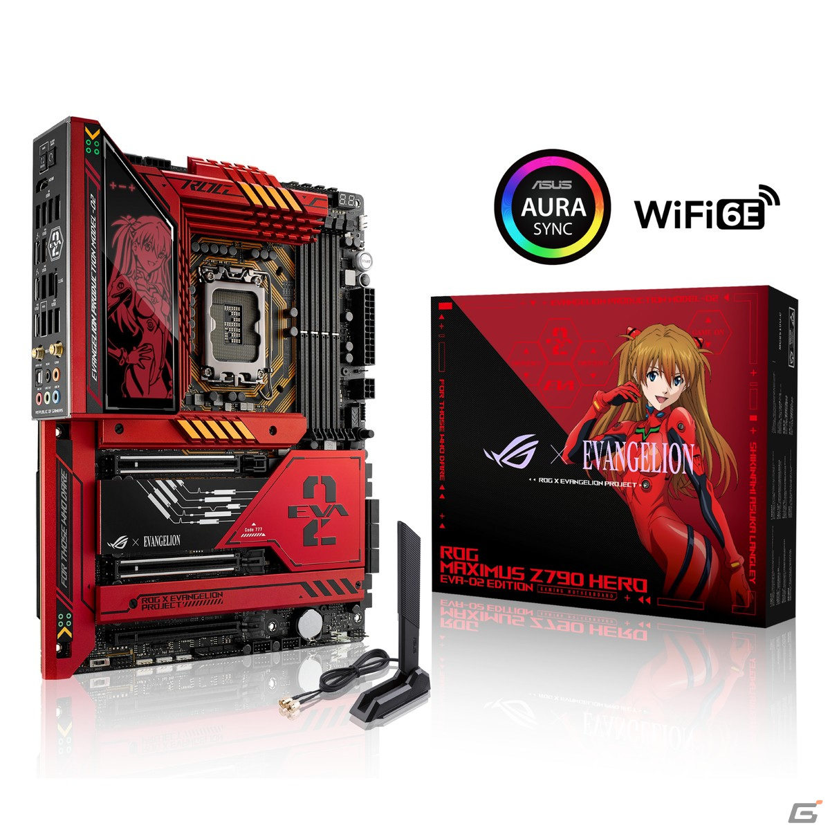 ROG×エヴァンゲリオン」からアスカとEVA-02をイメージしたコラボ