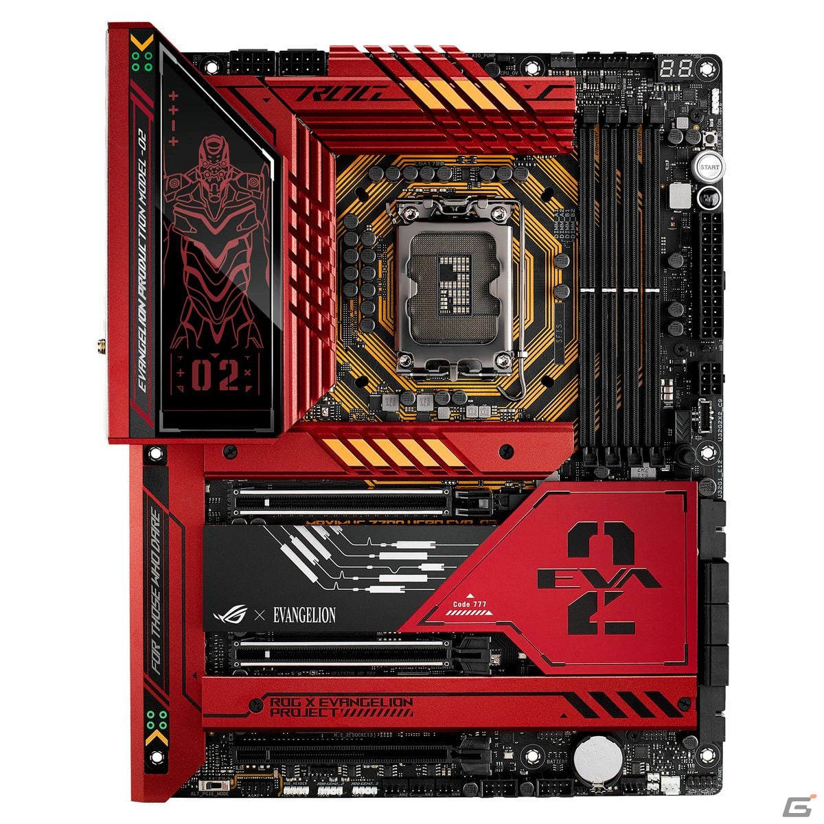 「ROG×エヴァンゲリオン」からアスカとEVA-02をイメージしたコラボマザーボードが1月26日に発売！の画像4