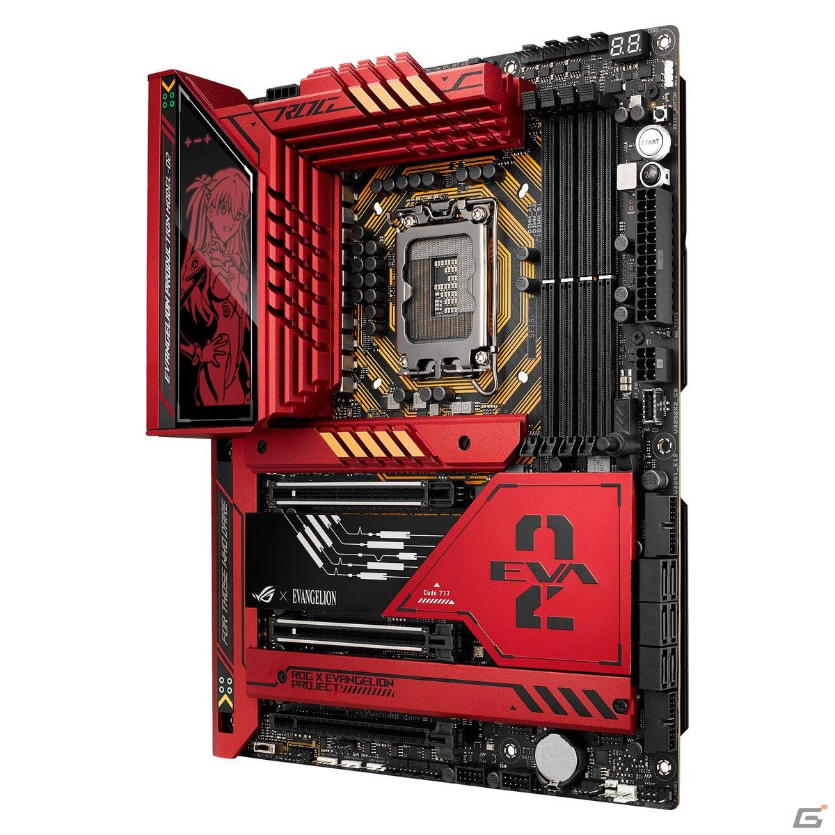 「ROG×エヴァンゲリオン」からアスカとEVA-02をイメージしたコラボマザーボードが1月26日に発売！の画像7