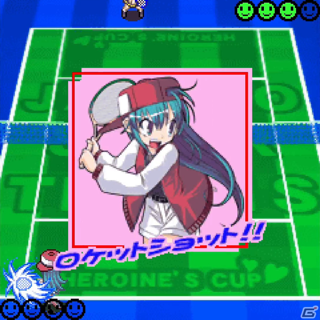 美少女テニスゲーム「G-MODEアーカイブス+ ジャレコスーパーテニス～ヒロインズカップ～」Switchで配信！の画像3