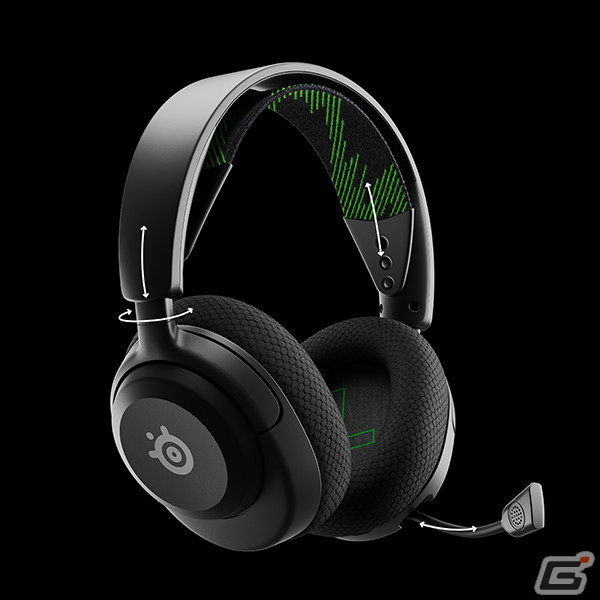 スティールシリーズのワイヤレスヘッドセット「Arctis Nova 4X」が発売!付属のドングルで様々なハードにワイヤレス接続が可能の画像