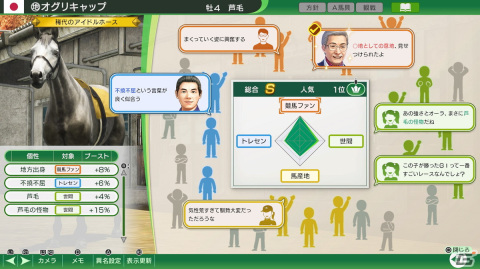 「Winning Post 10 2024」の魅力を紹介したPVが公開！サンケイスポーツの紙面記事や的場文男騎手がゲーム内に登場の画像6
