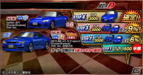 「ドリフトスピリッツ」GOLDスピリッツオーダー【頭文字D2】が実施！“RX-7 FC3S ［PROJECT.D］ 10th 特別Ver.”が登場の画像17