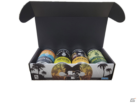 「龍が如く8」がハワイ・オアフ島のクラフトビール「ALOHA BEER」とコラボ！限定デザイン缶ビールが数量限定で販売の画像2
