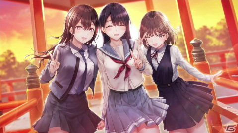 3人の女の子とのリアルな恋愛模様に注目！エンターグラムの新作恋愛ゲーム「制服カノジョ」を紹介の画像1
