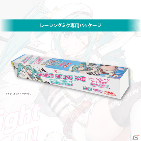 「レーシングミク 2023 Ver.」トリダモノ氏のイラストを用いたゲーミングチェア・マウスパッドが2月26日に発売！数量限定で予約受付スタートの画像16