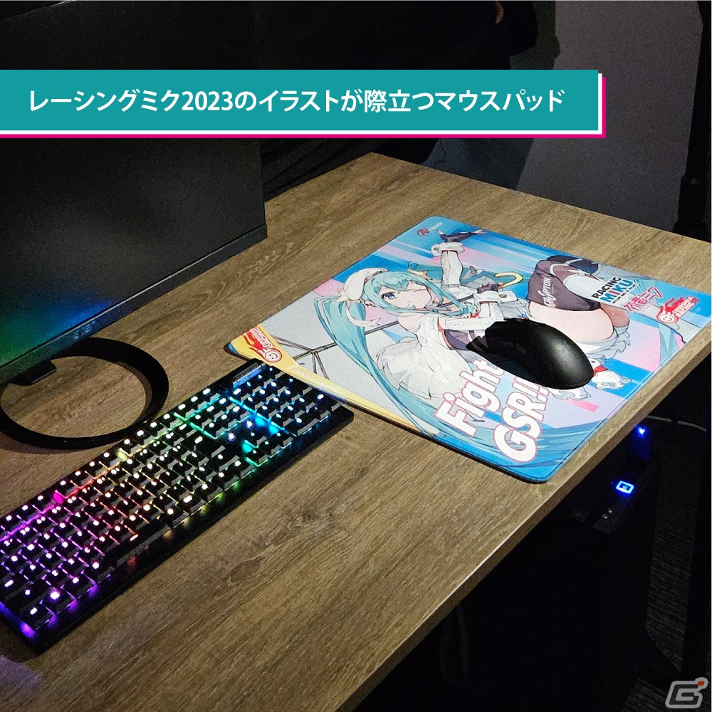 イラストが際立つマウスパッド