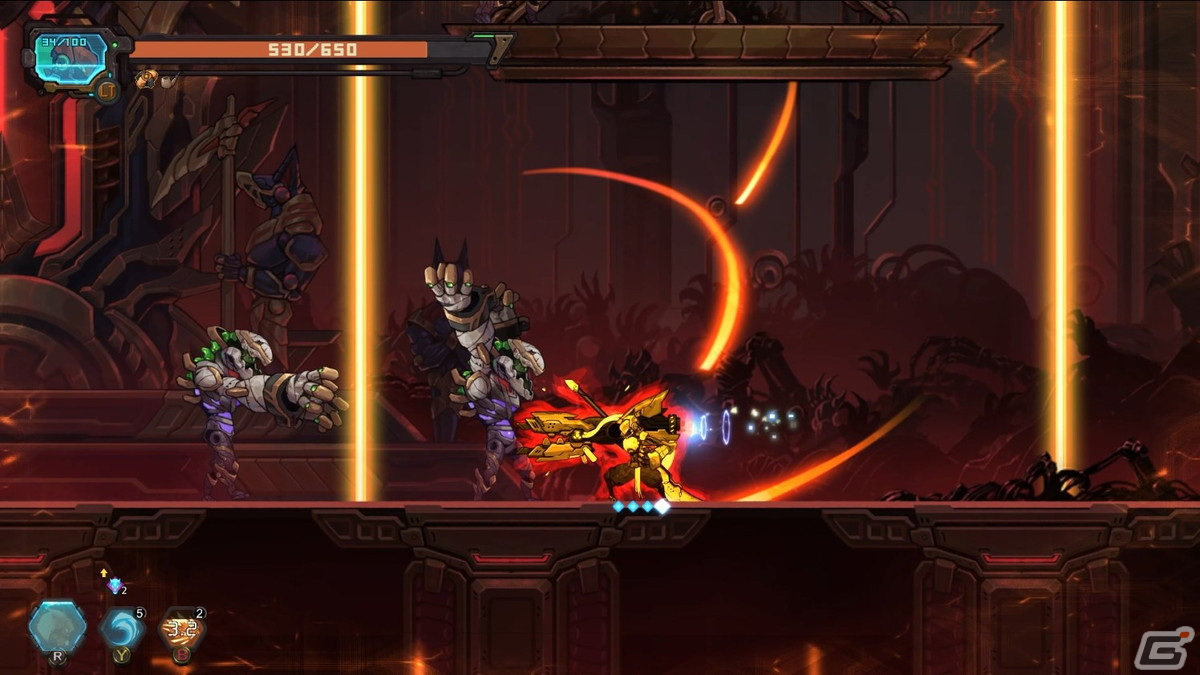 冷酷なプログラムに支配された世界が舞台のメトロイドヴァニア「湮滅ライン（Oblivion Override）」のVer1.0が正式リリース！の画像13