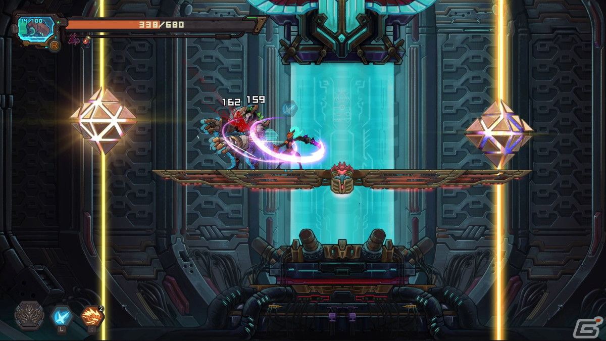 冷酷なプログラムに支配された世界が舞台のメトロイドヴァニア「湮滅ライン（Oblivion Override）」のVer1.0が正式リリース！の画像7