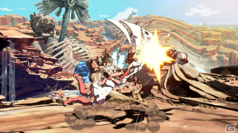 「GUILTY GEAR -STRIVE-」アーケード（APM3）版にエルフェルトが追加！中下段のラッシュで一気に畳みかけるラッシュキャラクターの画像3