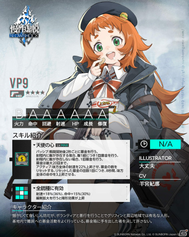 「ドルフロ」大型イベント「慢性虚脱」が実施！★5 SG「TPS」や★4 HG「VP9」が登場の画像2