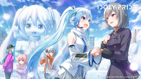 「IDOLY PRIDE」に雪ミクが登場！初音ミクとのコラボ第2弾が1月29日より実施の画像15