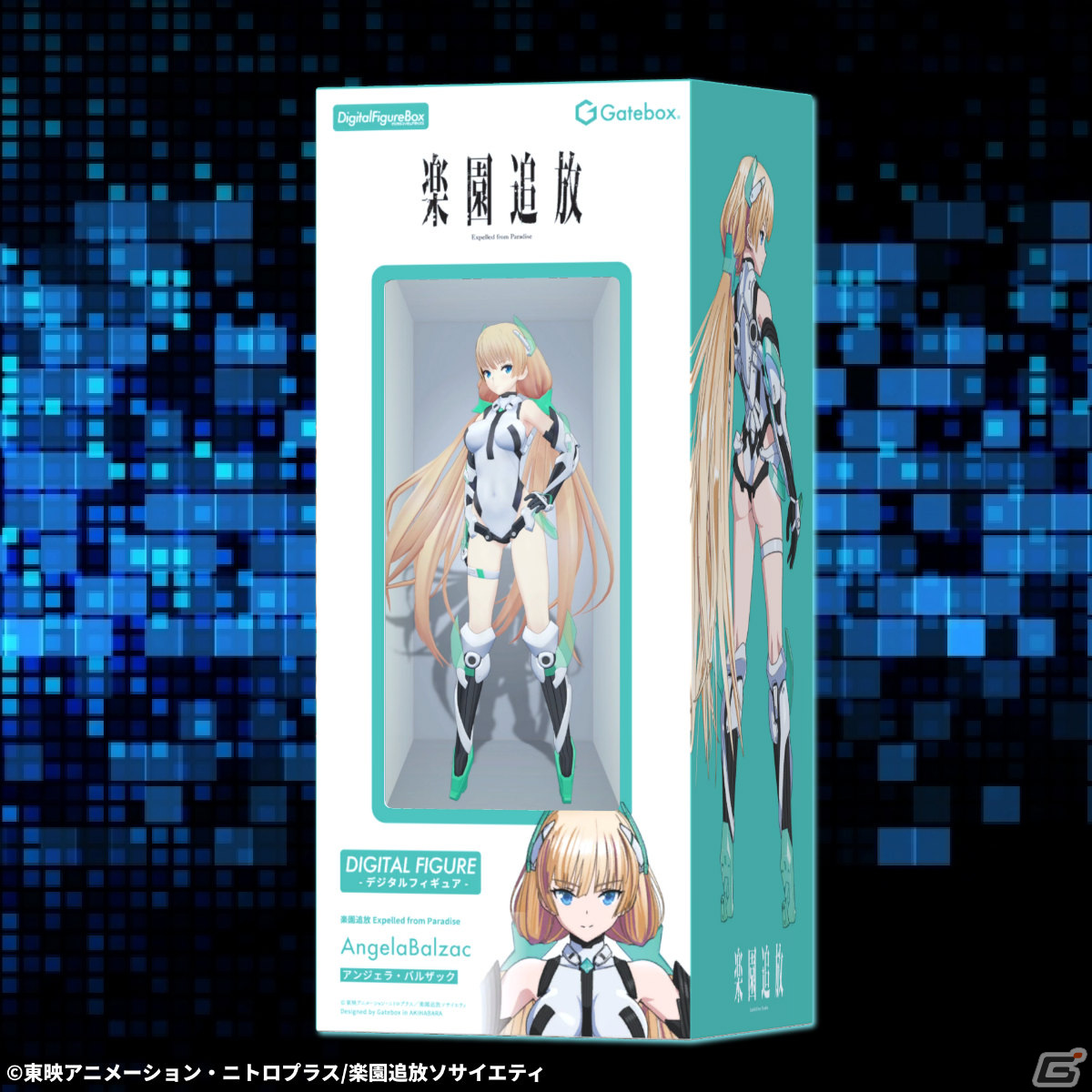 アニメ「楽園追放」のアンジェラが動くデジタルフィギュアに！BOOTHにて予約販売を開始の画像2