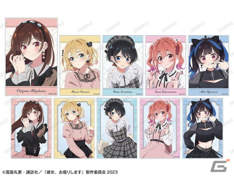 TVアニメ「彼女、お借りします」ポップアップショップが2月16日よりタワレコ東名阪福4店舗で開催！の画像3