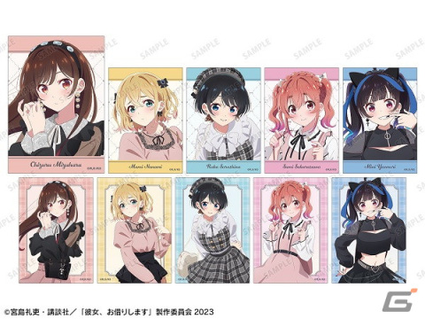 TVアニメ「彼女、お借りします」ポップアップショップが2月16日よりタワレコ東名阪福4店舗で開催！の画像5