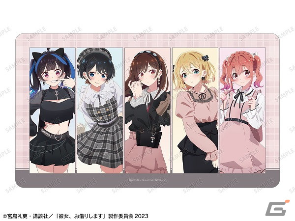 TVアニメ「彼女、お借りします」ポップアップショップが2月16日よりタワレコ東名阪福4店舗で開催！の画像