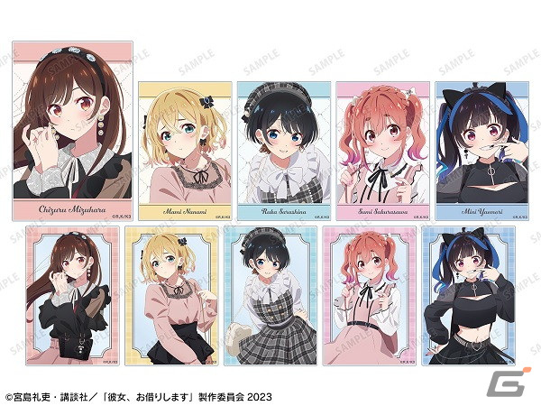 TVアニメ「彼女、お借りします」ポップアップショップが2月16日よりタワレコ東名阪福4店舗で開催！の画像