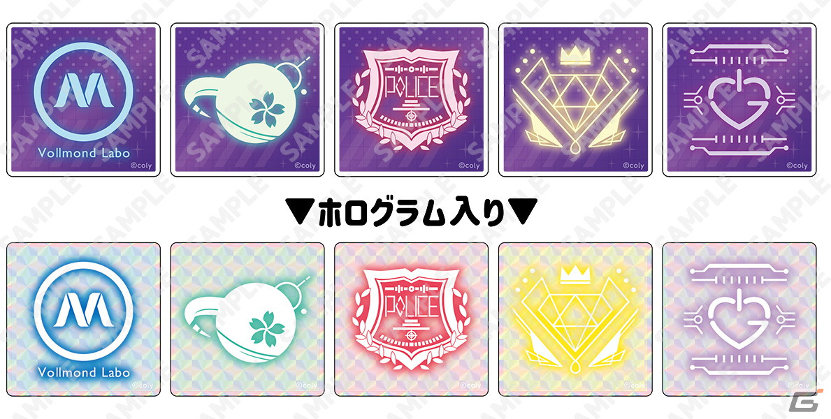 トレーディングアクリルマグネット(全10種)700円(税込)※ランダム封入の為、絵柄はお選びいただけません。