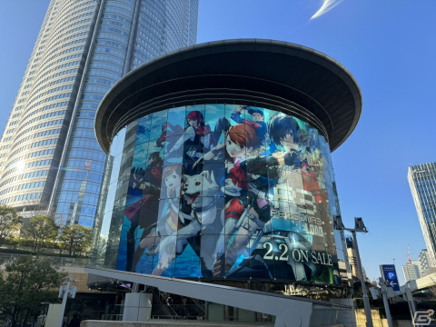 「ペルソナ3 リロード」の大規模広告が東京・六本木、渋谷、品川に登場!JR品川駅は時間帯で装いが切り替わる特別仕様にの画像
