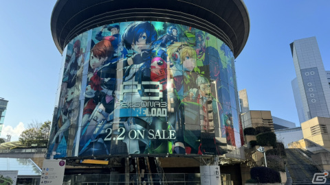 「ペルソナ3 リロード」の大規模広告が東京・六本木、渋谷、品川に登場!JR品川駅は時間帯で装いが切り替わる特別仕様にの画像