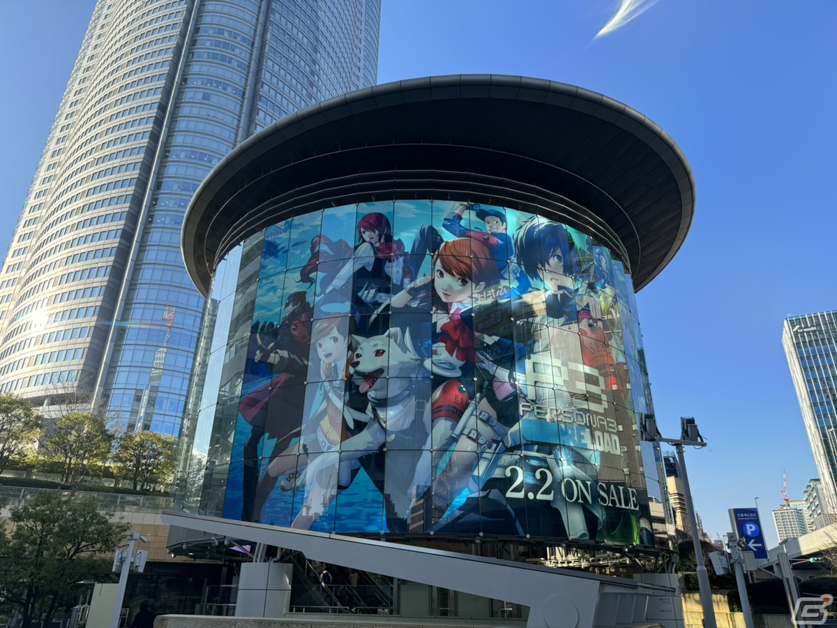 「ペルソナ3 リロード」の大規模広告が東京・六本木、渋谷、品川に登場！JR品川駅は時間帯で装いが切り替わる特別仕様にの画像3