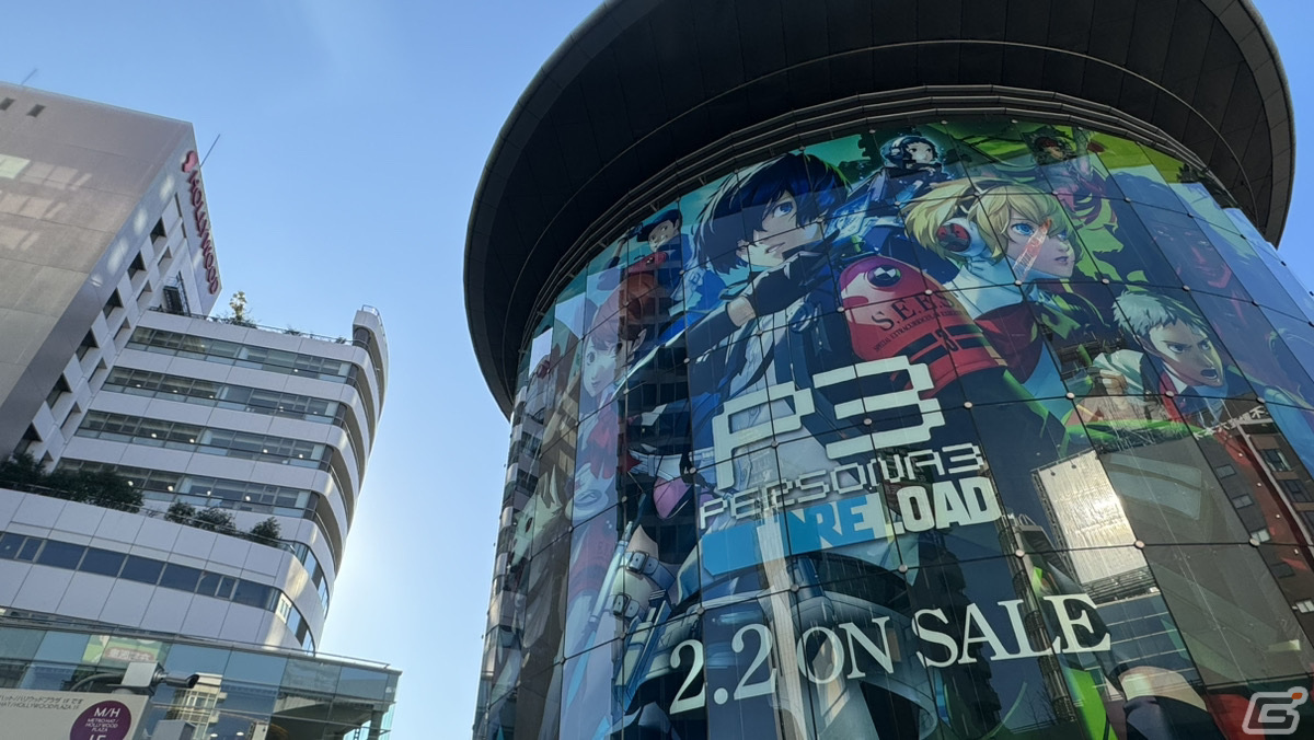 「ペルソナ3 リロード」の大規模広告が東京・六本木、渋谷、品川に登場！JR品川駅は時間帯で装いが切り替わる特別仕様にの画像5