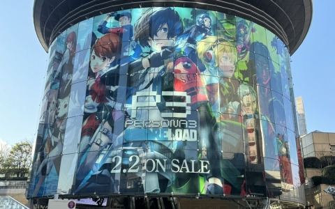 「ペルソナ3 リロード」の大規模広告が東京・六本木、渋谷、品川に登場！JR品川駅は時間帯で装いが切り替わる特別仕様に