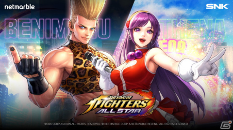 「KOF ALLSTAR」にUEファイター「2003 麻宮アテナ」と「XI 二階堂紅丸」が参戦！の画像1