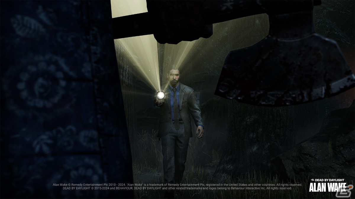 「Dead by Daylight」にて「アラン・ウェイク」チャプターが正式配信!新サバイバー・アランが3つの新パークと共に登場の画像