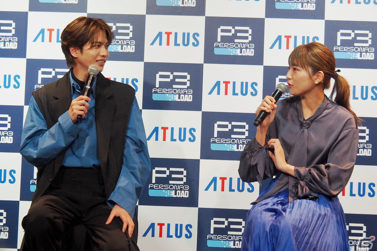 「ペルソナ3 リロード」志尊淳さん、川口春奈さんが出演する新TVCMの見どころを紹介！プレスカンファレンスをレポートの画像