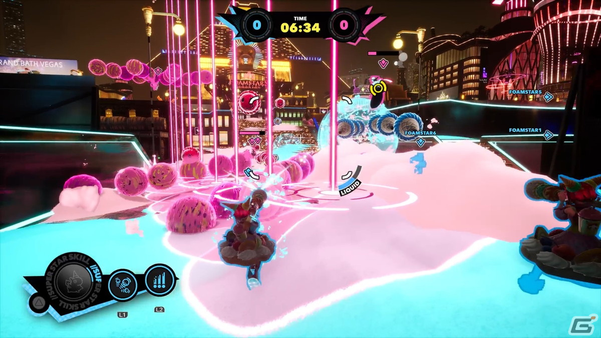 全員メルティ＆透明のハチャメチャパーティや新フォームスターも！「FOAMSTARS」先行プレイの画像