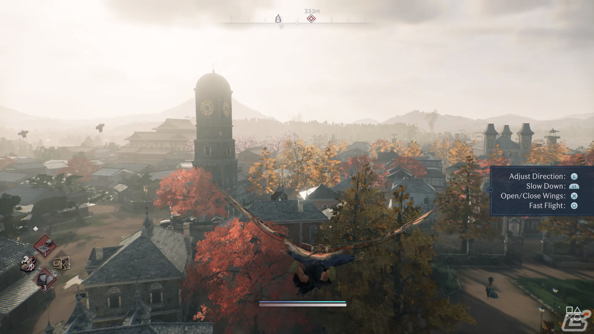 「Rise of the Ronin」のゲームプレイトレーラーが公開！「阿鼻機流（あびきる）」による滑空移動など気になるアクション満載の画像3