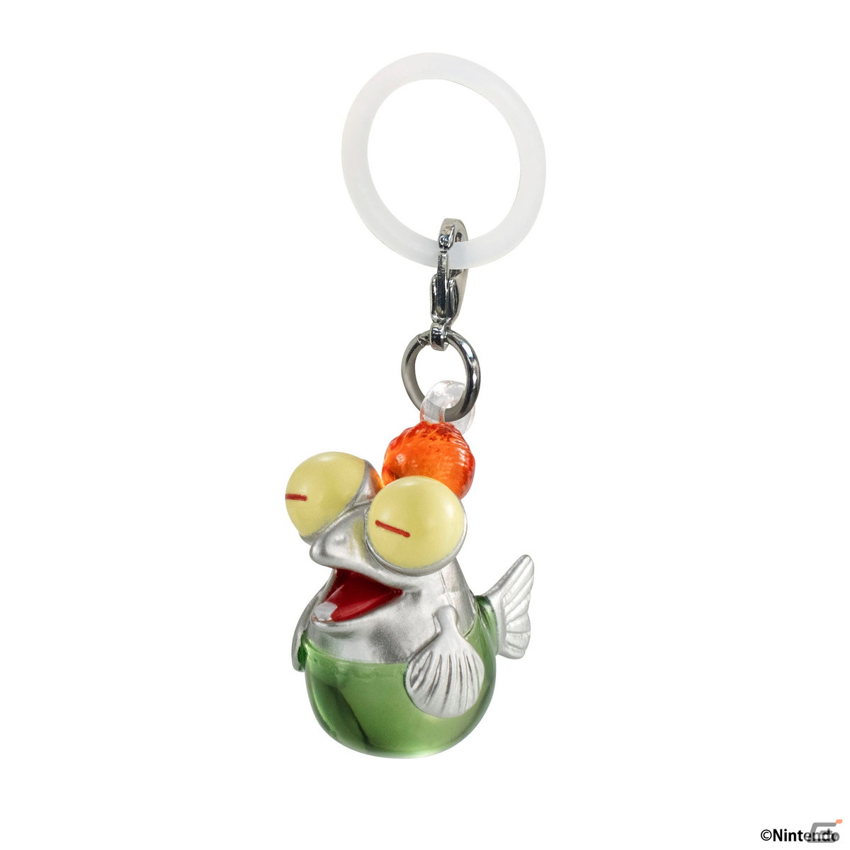 「スプラトゥーン3」のコジャケが約2.7cmのマスコットになってガシャポンに登場！カニカン＆シリコンパーツ付きで自分の持ち物に付けられるの画像6