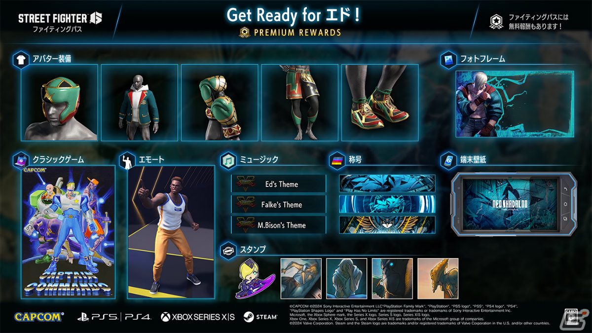 「ストリートファイター6」追加キャラクター「エド」は2月27日に参戦!ファイティングパス「Get Ready for エド!」が配信開始の画像