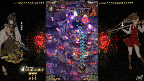 「食魂徒 ～百花妖乱～」の体験版がSteam Nextフェスで公開！弾幕STG「Shikhondo - 食魂徒」に改善・追加要素を収録した完全版の画像