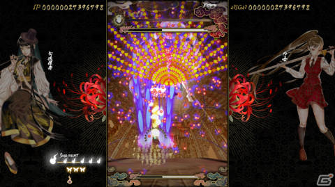 「食魂徒 ～百花妖乱～」の体験版がSteam Nextフェスで公開！弾幕STG「Shikhondo - 食魂徒」に改善・追加要素を収録した完全版の画像