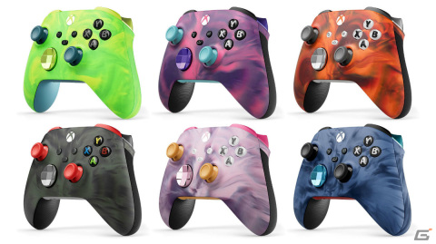 Xboxワイヤレスコントローラーに「ベイパー コレクション」が登場！霧のような模様があしらわれた繊細なデザインの画像1